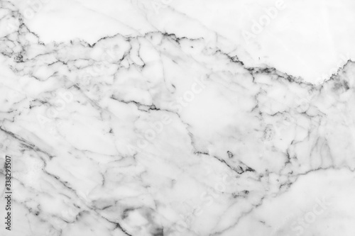 White marble texture background pattern with high resolution.