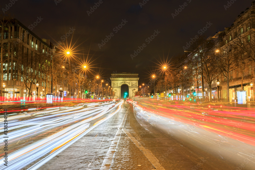 Arc de Triomphe Paris France
The Triumphal Arch 凱旋門