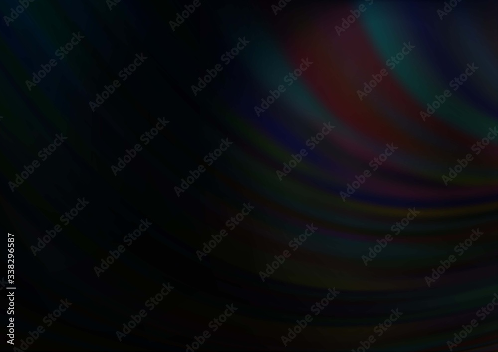 Dark Black vector background with liquid shapes. A sample with blurred bubble shapes. The elegant pattern for brand book. Dark Black vector background with liquid shapes. A sample with blurred bubble shapes. The elegant pattern for brand book.