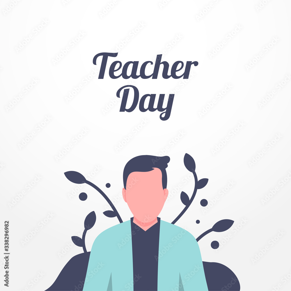 Happy Teacher Day Vector Design Illustration Happy Teacher Day Vector Design Illustration
