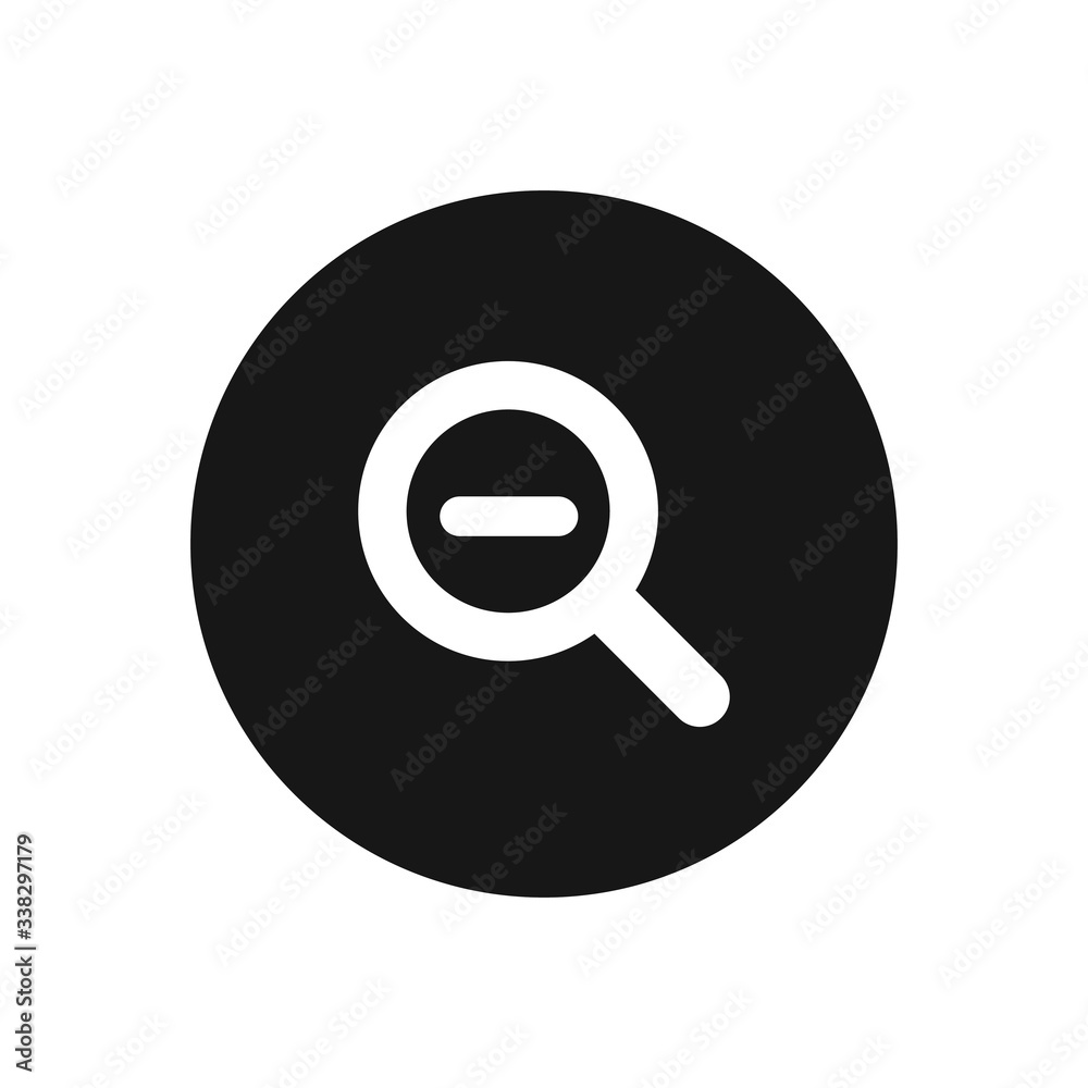 Zoom out vector icon, simple sign for web site and mobile app. Zoom out vector icon, simple sign for web site and mobile app.