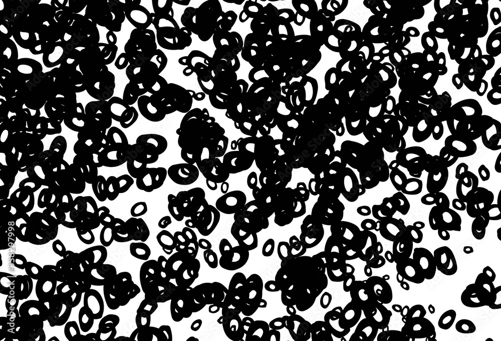 Black and white vector backdrop with dots.