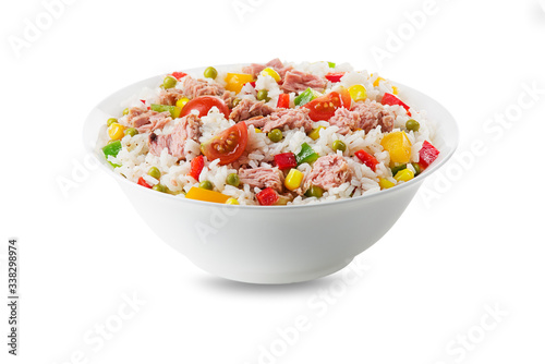 Tuna salad rice