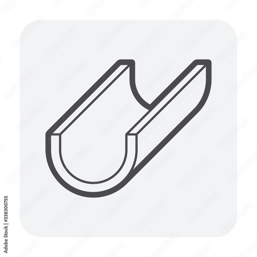 gutter drainage icon gutter drainage icon