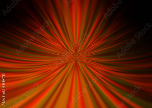 Dark Orange vector abstract background. Colorful illustration in blurry style with gradient. The blurred design can be used for your web site.