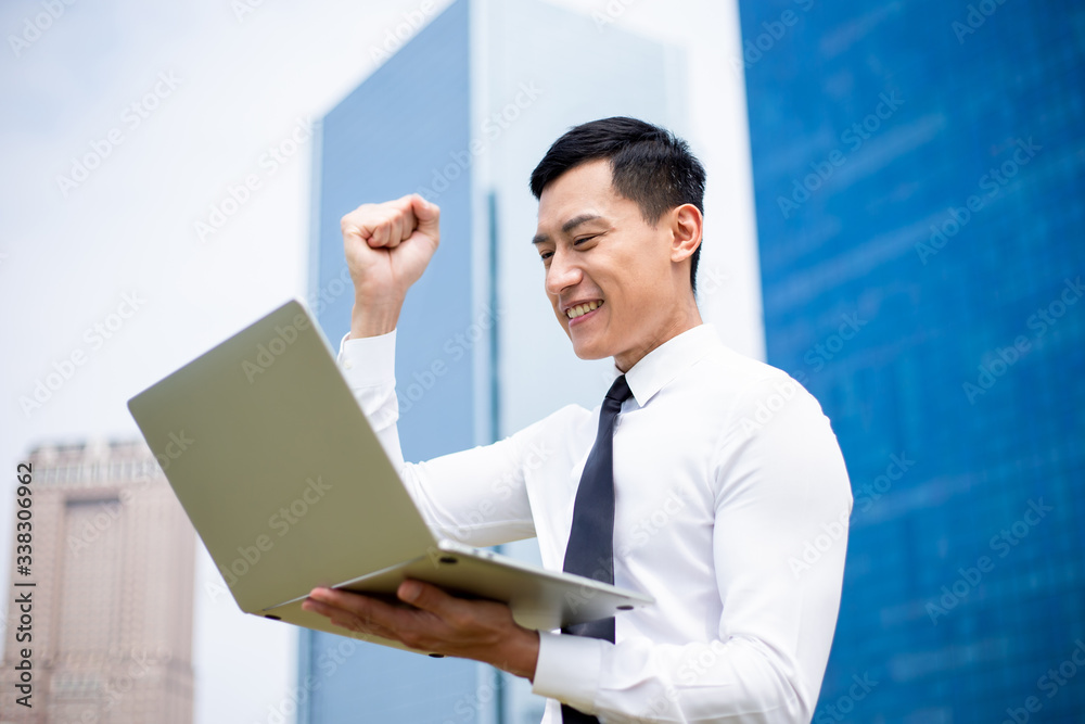 Successful asian business man Successful asian business man