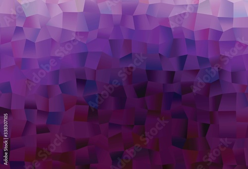 Dark Purple vector backdrop with lines, rectangles.