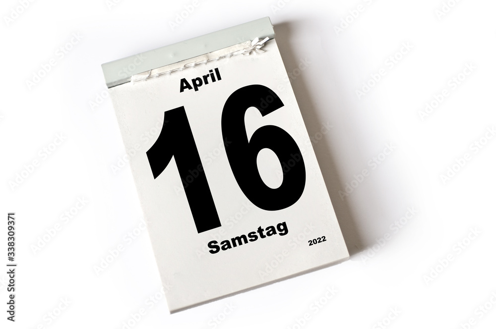 16. April 2022 16. April 2022