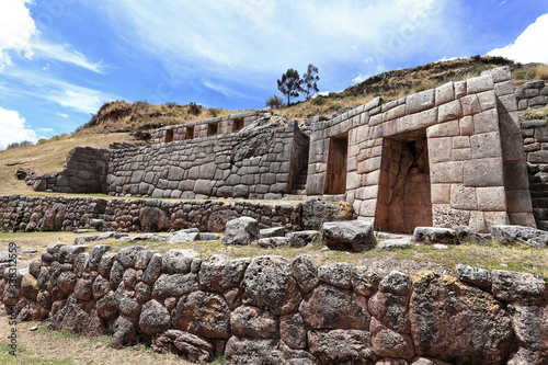 Die Ruinenstätte Tambomachay in Cusco,  Peru.