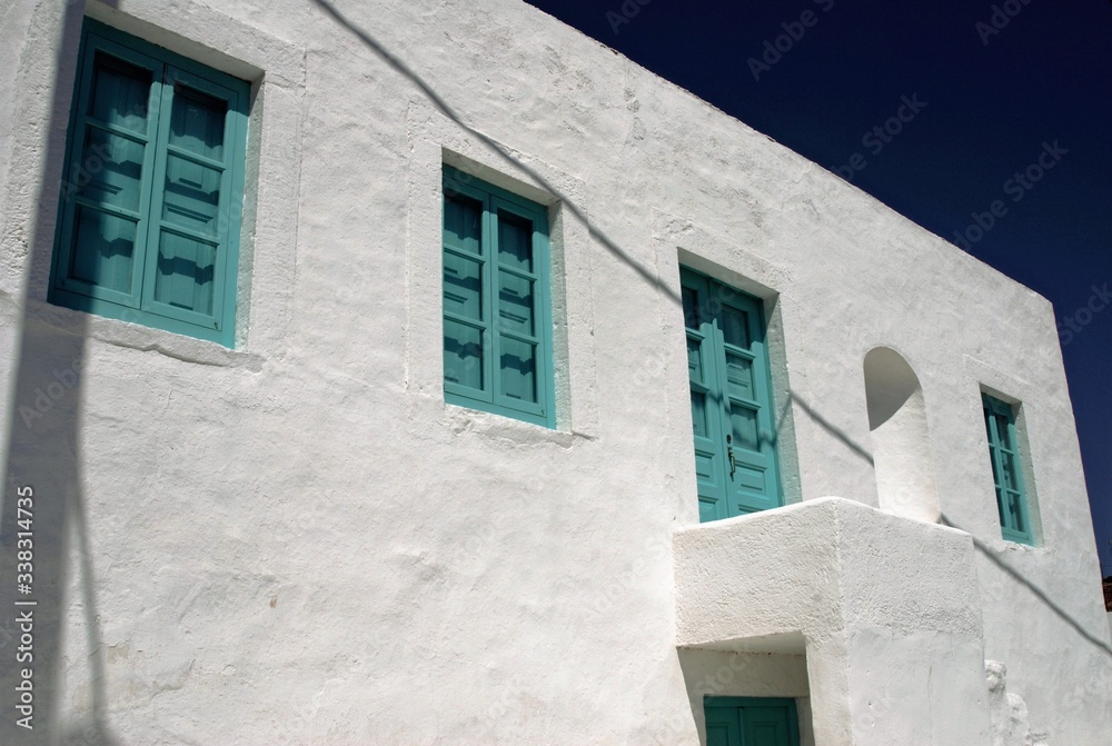 Typical architecture in Lipsi island, Dodecanese islands, Greece. Typical architecture in Lipsi island, Dodecanese islands, Greece.