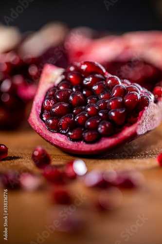 Pomegranate & seeds