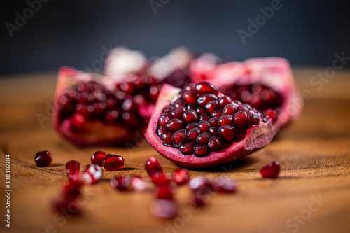 Pomegranate & seeds