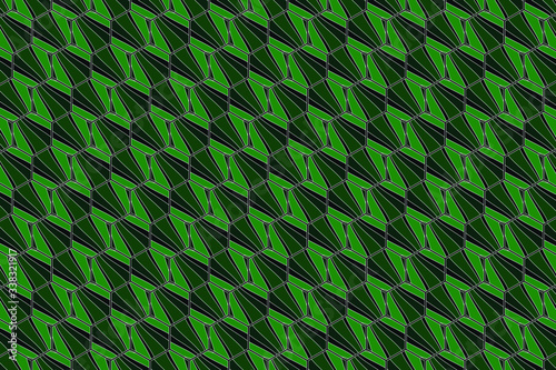 Hexagon pattern background.Vector illustration.