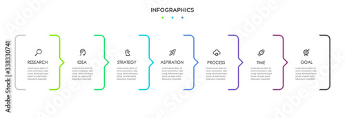 Vector infographic template