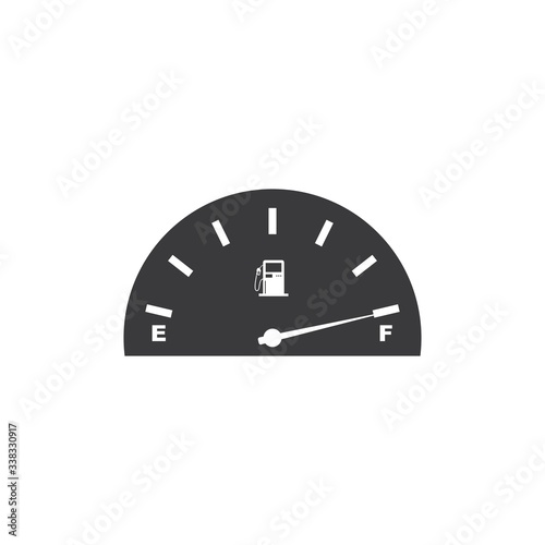 gasoline indicator icon vector illustration design