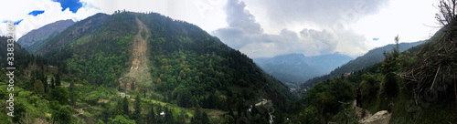 Panorama of Parvati Valley, Tosh, Himachal Pradesh