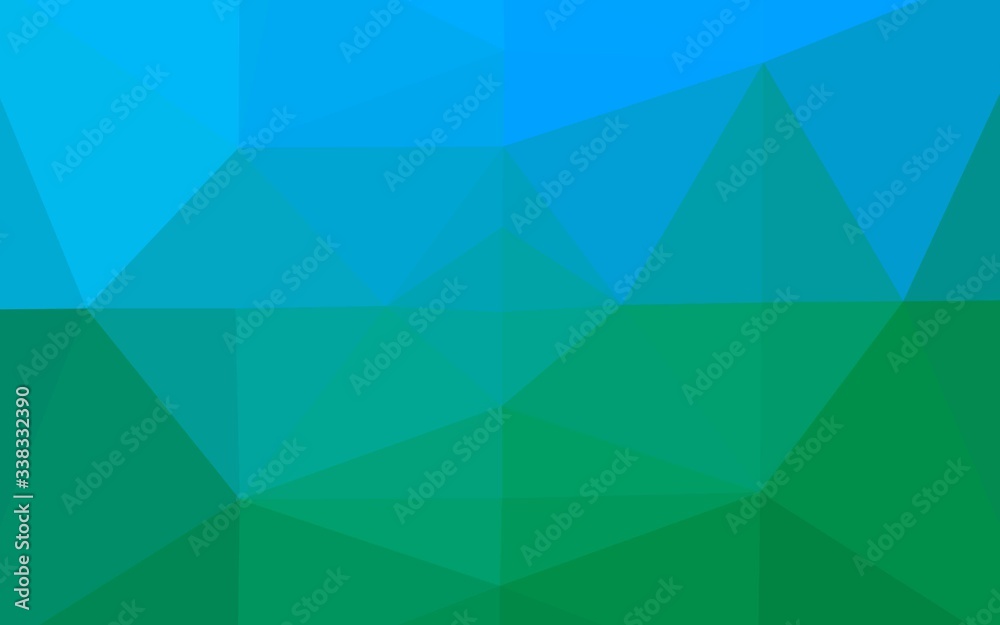 Light Blue, Green vector blurry triangle pattern. Geometric illustration in Origami style with gradient. Template for a cell phone background. Light Blue, Green vector blurry triangle pattern. Geometric illustration in Origami style with gradient. Template for a cell phone background.