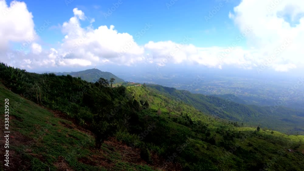 Landscape nature in Thailand. Time lapse landscape over mountain in Phu Thap Boek Phetchabun Province Thailand Landscape nature in Thailand. Time lapse landscape over mountain in Phu Thap Boek Phetchabun Province Thailand