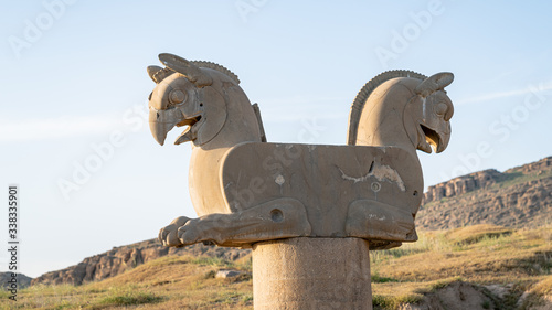 Slika na platnu Persapolis, Iran - May 2019: Ruins of Persapolis, the capital of Persian Empire later destroyed by Alexander the great
