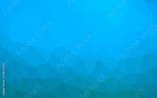 Light BLUE vector low poly texture. A vague abstract illustration with gradient. Brand new design for your business.