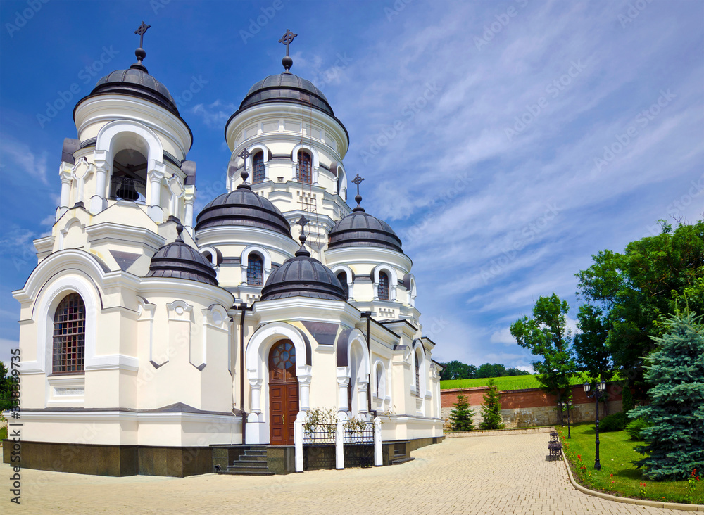 Capriana Monastery, Republic of Moldova, one of the oldest and most beautiful monasteries in the country