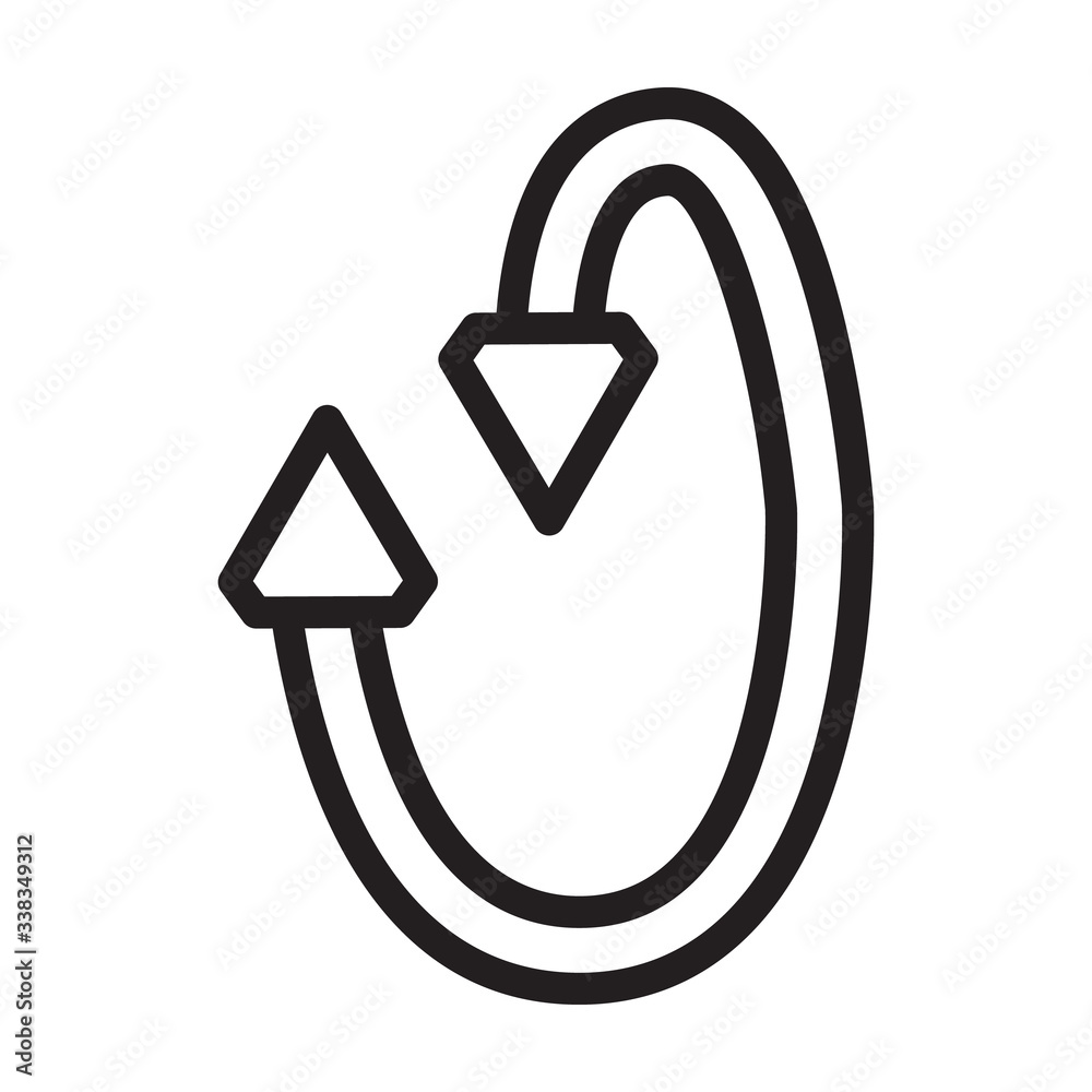 Jewel for pierced vector icon.Outline vector icon isolated on white background jewel for pierced . Jewel for pierced vector icon.Outline vector icon isolated on white background jewel for pierced .