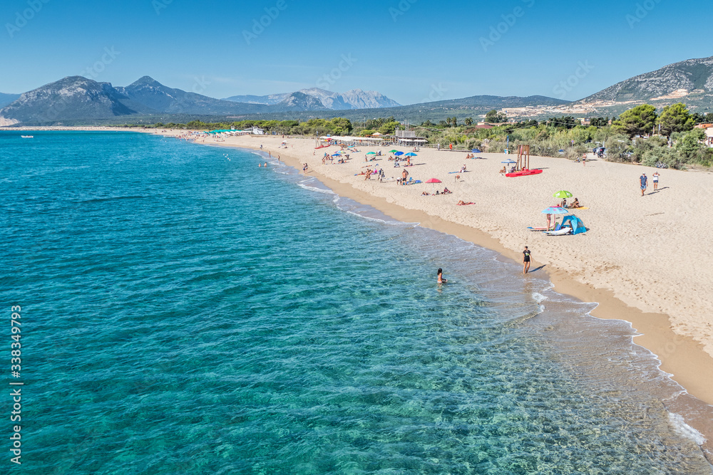 The beach of Cala Gonone