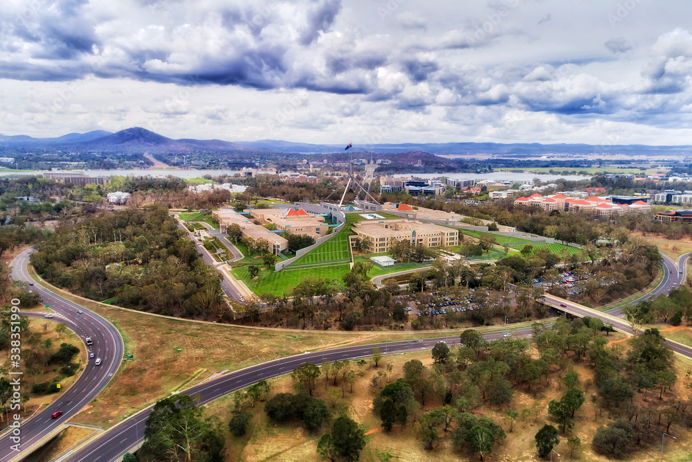 Obraz premium D ACT Parl pack corner park