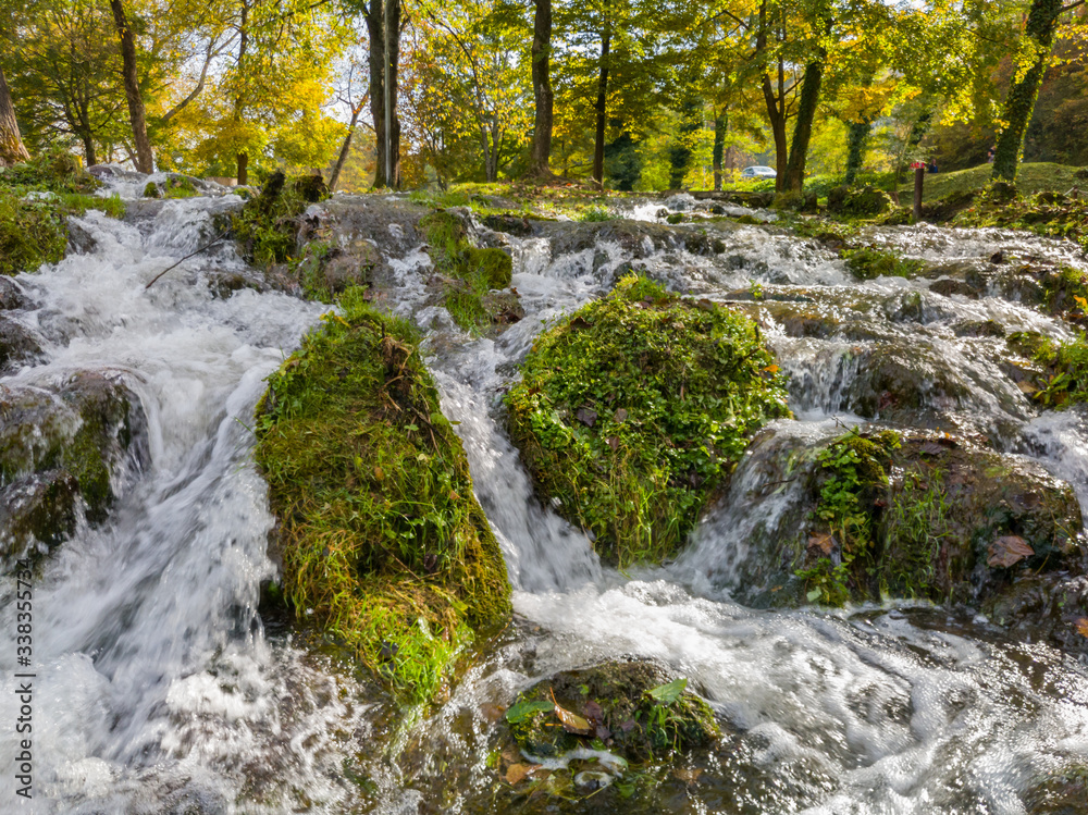 Rapids on Pliva near Pliva Lake, not far from Jajce. Rapids on Pliva near Pliva Lake, not far from Jajce.