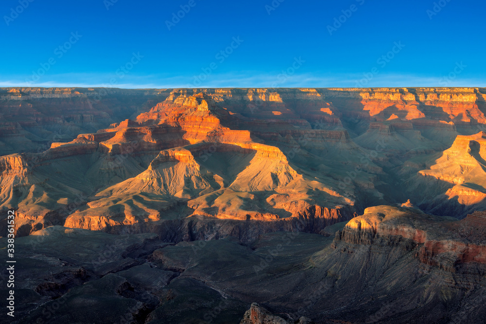 Grand Canyon at sunset, Arizona, USA
