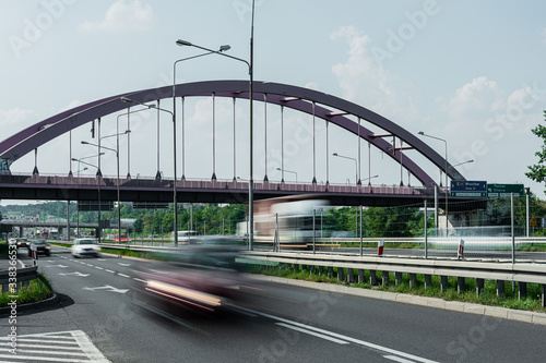Ruch drogowy- Autostrada A4 - Katowice