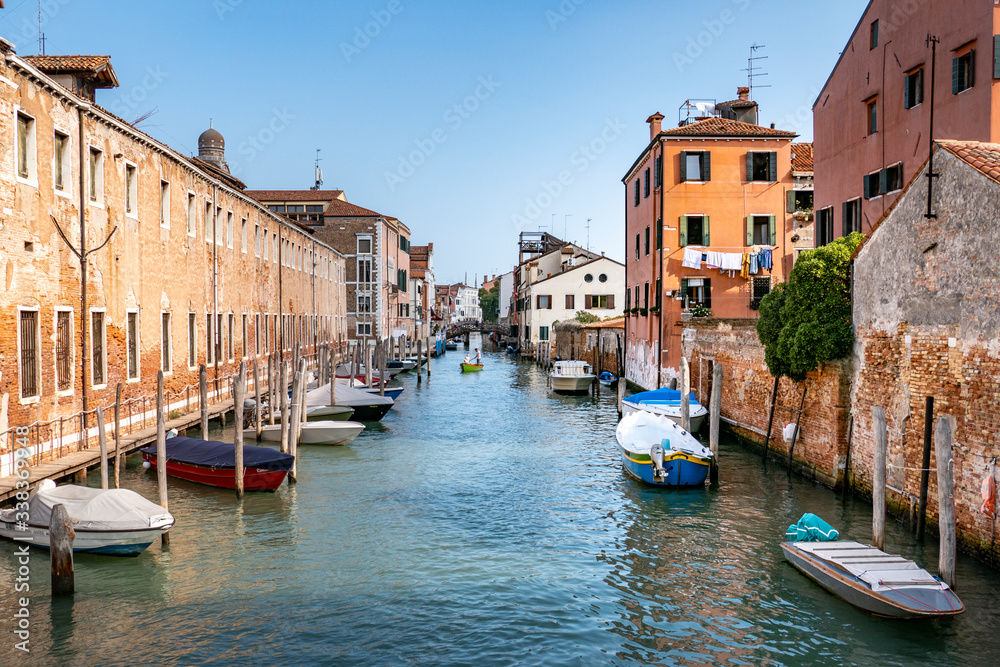Fototapeta premium Venezia (Veneto) - Panorami e particolari della città a colori