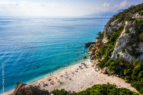 Cala Fuili beach in Orosei Golf, Sardinia, Italy © daboost