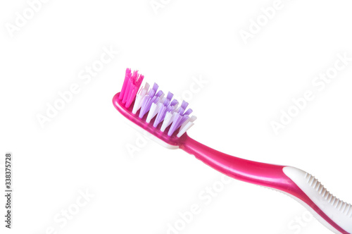  toothbrush on a white background. personal care appliance