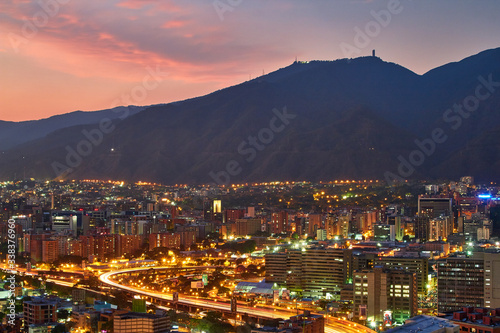 Sunset Caracas photo