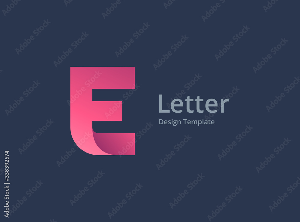Letter E logo icon design template elements Letter E logo icon design template elements