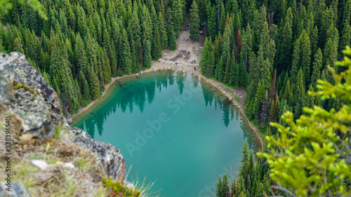 Mirror Lake auf dem Weg vom Lake Louise zum Lake Agnes - Banff Nationalpark Kanada 