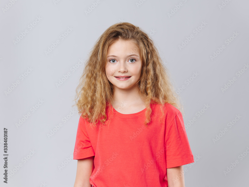 portrait of a little girl portrait of a little girl