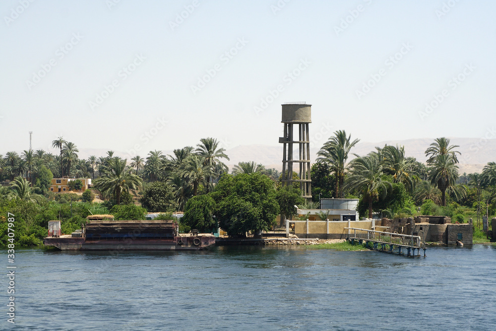 Obraz premium Nile and views of the River