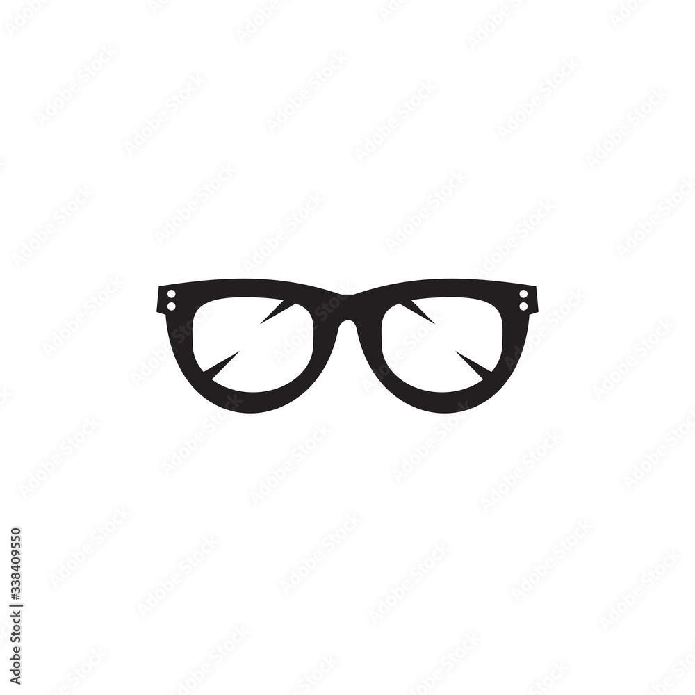 Eye glasses optic logo design template Eye glasses optic logo design template
