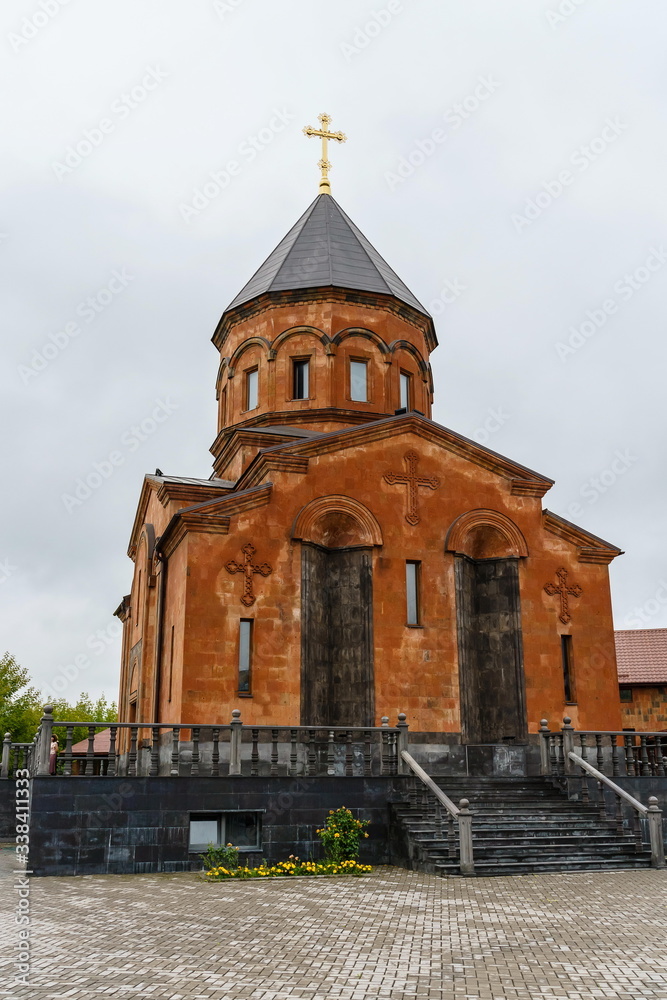 Church, Armenian Church, religion, interior, altar, Cathedral, architecture, Catholic, religious, window, glass, chapel, stained glass, building, cross, Saint, old, worship, landmark, inside, God, pra