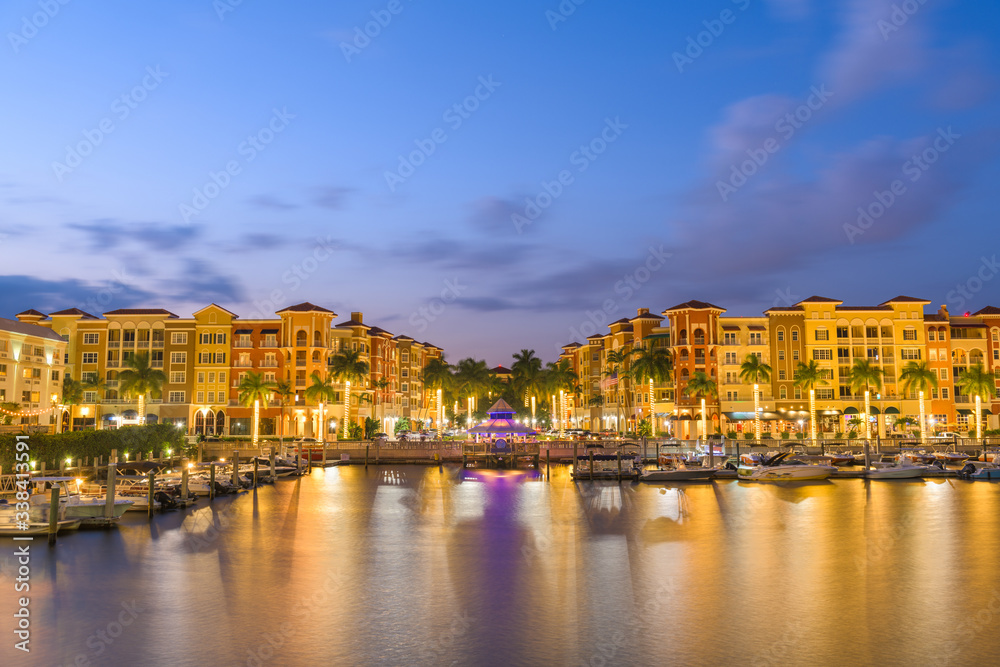Naples, Florida, USA at Dusk Naples, Florida, USA at Dusk