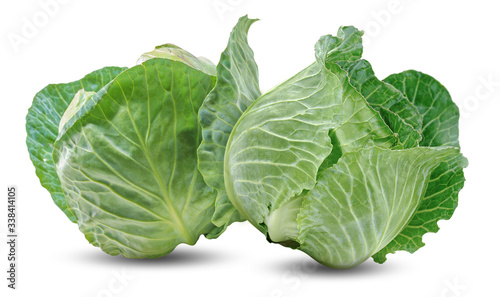 cabbage vegetable isolated on white background