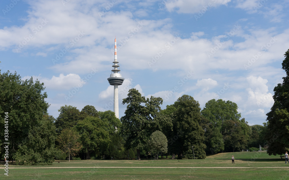 Obraz premium Im Mannheimer Stadtpark