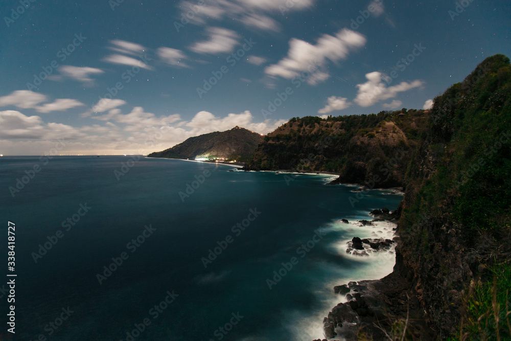 Night on the island of Bali, Indonesia Night on the island of Bali, Indonesia