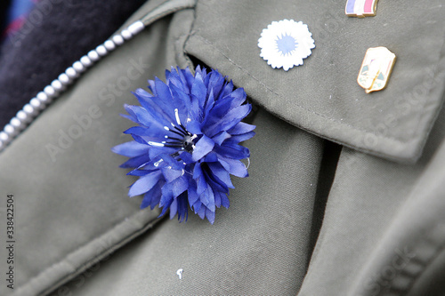 Cérremonie commémoration de la fin de la seconde guerre mondiale photo