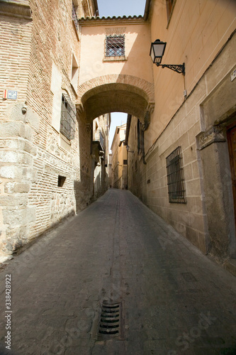 Narrow walkways of historic Toledo, Spain © spiritofamerica