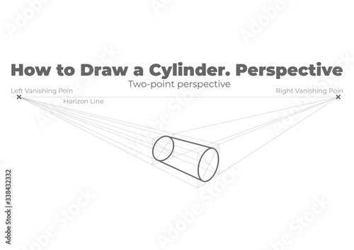 How to draw a Cylinder.