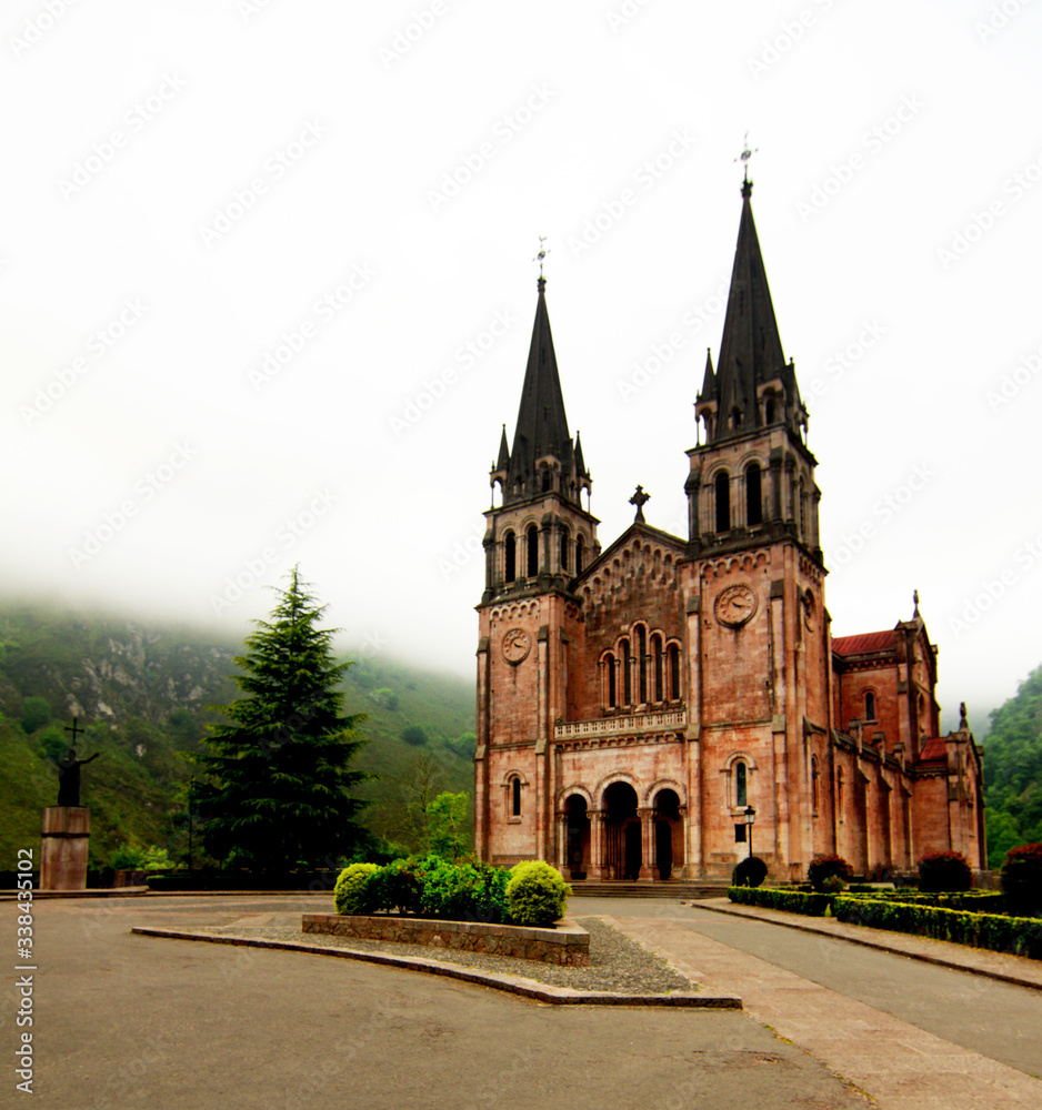 Basilica de Santa Maria. Covadonga, Spain