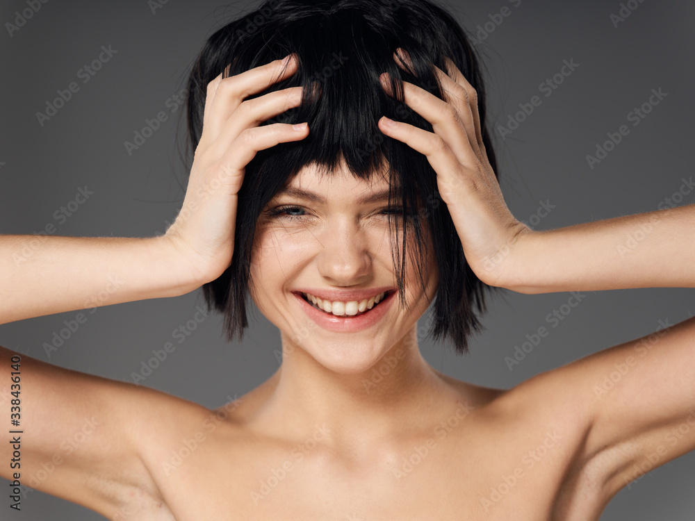 Fototapeta premium young woman with headache